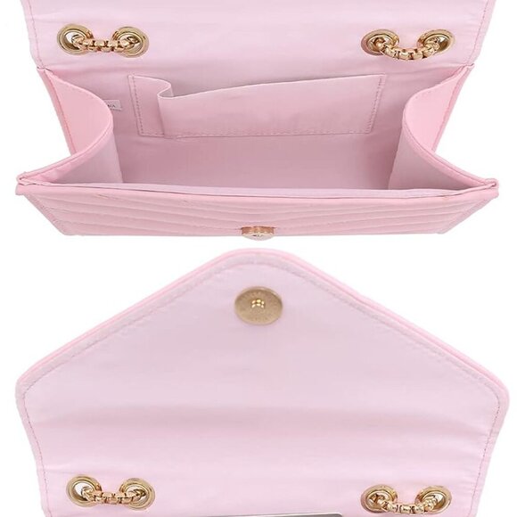 Women Small Quilted Crossbody Bags Stylish Designer Evening Bag Clutch Purses an - Picture 5 of 7